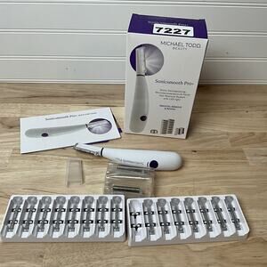 NO CHARGER Michael Todd Sonicsmooth Pro+ Dermaplaning and Facial Hair Removal